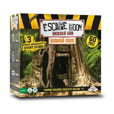 Párty hra ESCAPE ROOM: úniková hra Rodinná edice - 3 scénáře