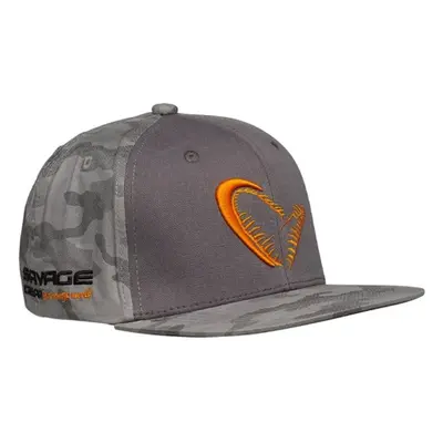 Savage Gear Kšiltovka Flex Fit Camo Cap Camo/Grey