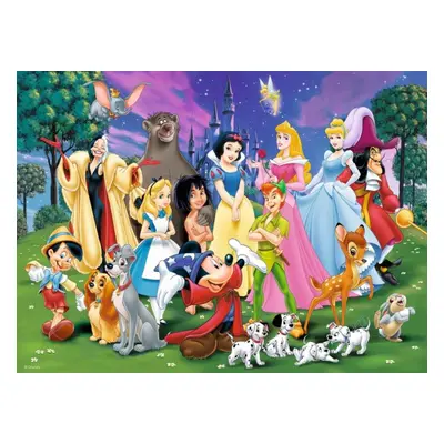 RAVENSBURGER Puzzle Pohádkové Disney postavy XXL 200 dílků