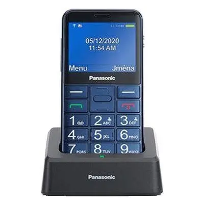 Mobilní telefon Panasonic KX-TU155EXCN modrá