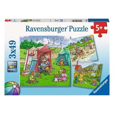 RAVENSBURGER Puzzle Obnovitelná energie 3x49 dílků