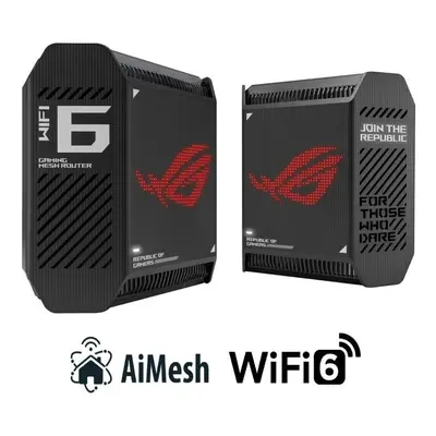 WiFi systém ASUS ROG Rapture GT6 (2-pack, Black)