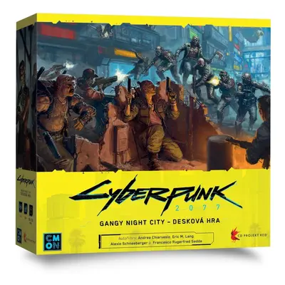 Desková hra Cyberpunk 2077: Gangy Night City