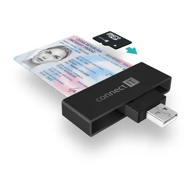 Čtečka eObčanek CONNECT IT USB čtečka eObčanek a čipových karet