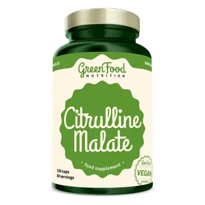 Aminokyseliny GreenFood Nutrition Citrulline Malate 120 kapslí