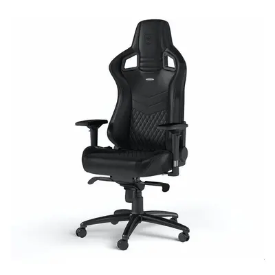 Herní židle Noblechairs EPIC Genuine leather, černá