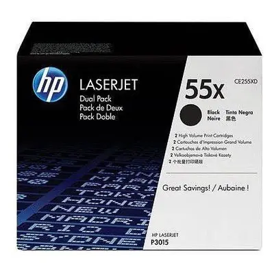 Toner HP CE255XD č. 55X černý originální