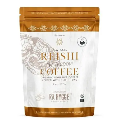 Káva Ra Hygge BIO mletá káva Peru Arabica REISHI 227g