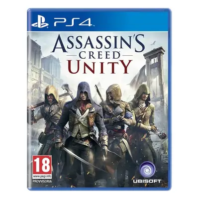 Hra na konzoli Assassins Creed: Unity - PS4