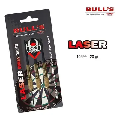 Šipky Bull's Šipky Steel Laser - 20g - 10999