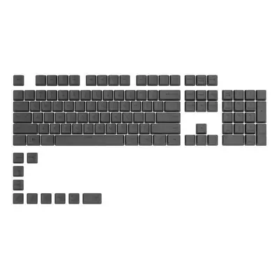 Náhradní klávesy Glorious GPBT Keycaps - 114 PBT, ANSI, US-Layout, Black Ash