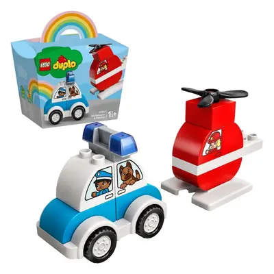 LEGO stavebnice LEGO® DUPLO® 10957 Hasičský vrtulník a policejní auto