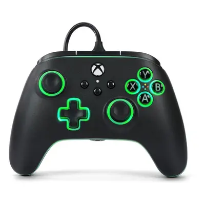 Gamepad PowerA Advantage Wired Controller - Xbox Series X|S with Lumectra - Black