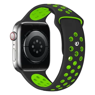 Řemínek Eternico Sporty pro Apple Watch 42mm / 44mm / 45mm / Ultra 49mm Vibrant Green and Black