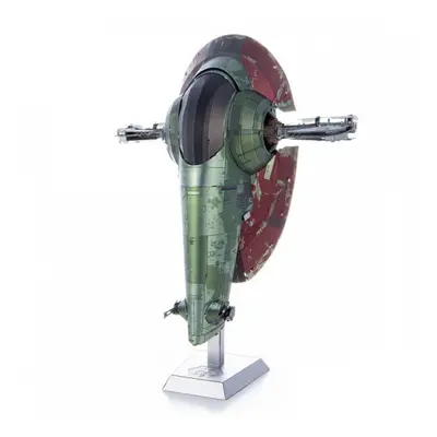 3D puzzle Metal Earth Luxusní ocelová stavebnice Star Wars Mandalorian - Hvězdná stíhačka Boba F