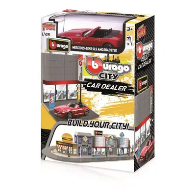 Autodráha Bburago city 1:43 18-31501 Prodejna aut