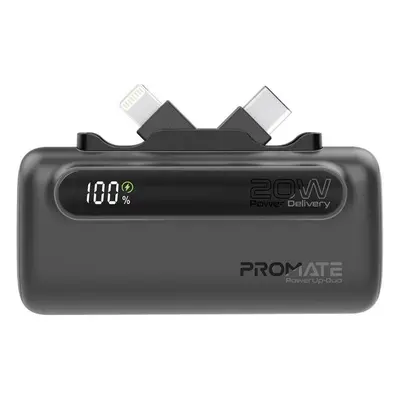 Powerbanka PROMATE PowerUp-Duo USB-C & Lightning 5000 mAh 20 W