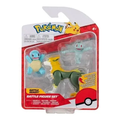 Figurky Pokémon figurky Squirtle Boltund a Machop