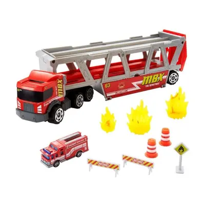 Matchbox Hasičský tahač Fire Rescue Hauler, Mattel GWM23