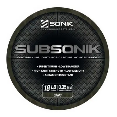 Sonik Vlasec Subsonik Camo 3000m 0,35mm 18lb