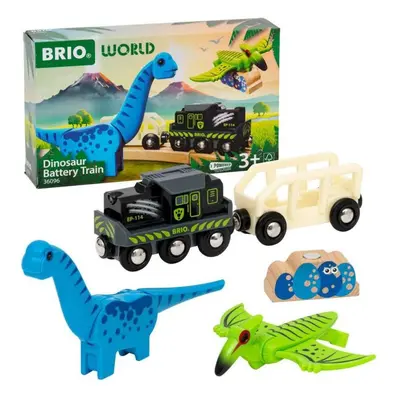 Vláček Brio 36096 Dinosauří vlak na baterie