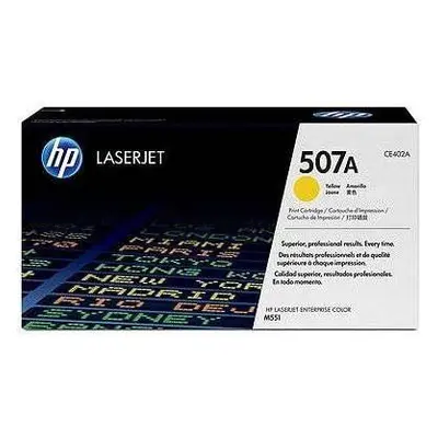 Toner HP CE402A č. 507A žlutý originální