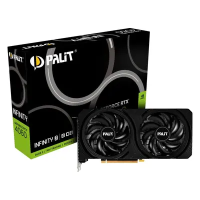 Grafická karta PALIT GeForce RTX 4060 Infinity 2 8GB GDDR6