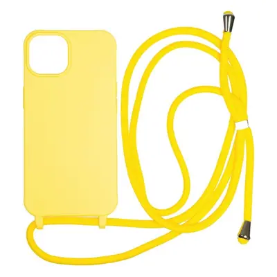 Kryt na mobil Mobile Origin Lanyard Case Yellow iPhone 14