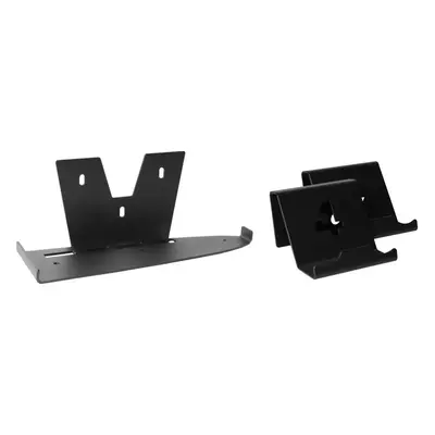 4mount - Wall Mount for PlayStation 5 Slim Black + 2x Controller Mount