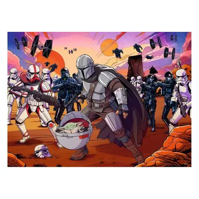 Puzzle Ravensburger puzzle 132782 Star Wars: Mandalorian 200 dílků