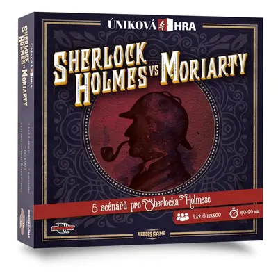 Desková hra Sherlock Holmes vs Moriarty