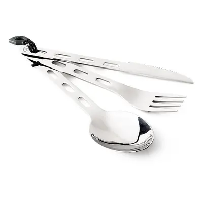 Kempingové nádobí GSI Outdoors Stainless 3 pc. Ring Cutlery