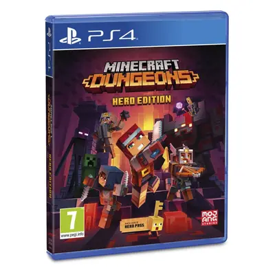 Hra na konzoli Minecraft Dungeons: Hero Edition - PS4