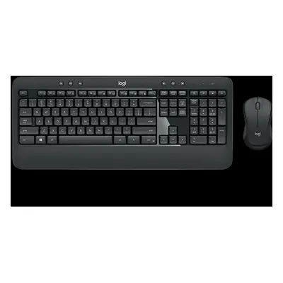 Logitech set klávesnice a myši MK540 ADVANCED/ bezdrátový/ 2.4GHz/ USB přijímač/ US/ černý