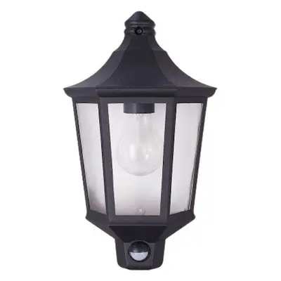 Nástěnná lampa Prezent 31601 - VenKovní svítidlo se senzorem TULSA 1xE27/60W/230V IP44