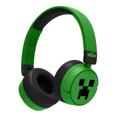 Bezdrátová sluchátka OTL Minecraft Creeper Kids Wireless Headphones