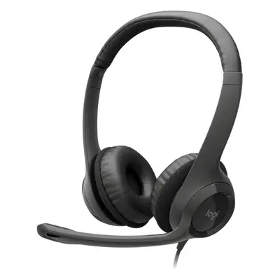 Sluchátka Logitech USB Headset H390 černý