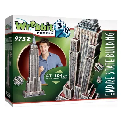 3D puzzle Wrebbit 3D puzzle Empire State Building 975 dílků