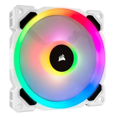 Ventilátor do PC Corsair LL120 RGB 120mm Dual Light Loop White RGB LED PWM Fan — Single Pack