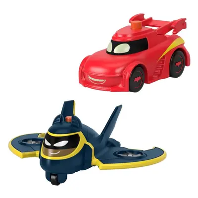 Sada autíček Fisher-Price Batwheels Redbird & Batwing 2 ks