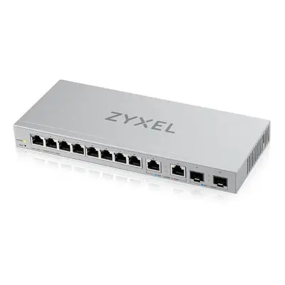 Zyxel XGS1210-12 12-port Gigabit Webmanaged Switch, 8x gigabit RJ45, 2x 2,5GbE RJ45, 2x SFP+