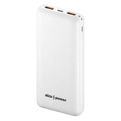 Powerbanka AlzaPower Onyx 20000mAh Fast Charge + PD3.0 bílá