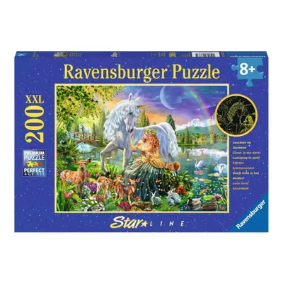 RAVENSBURGER Svítící puzzle Magická krása XXL 200 dílků