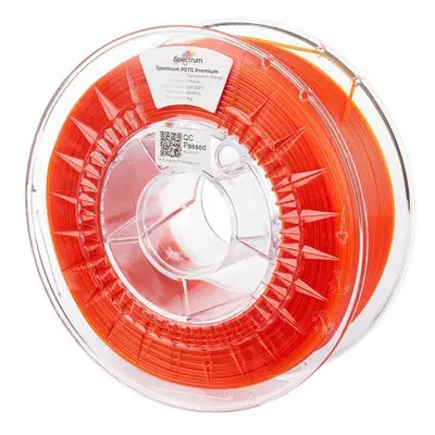 Filament Filament Spectrum Premium PET-G 1.75mm Transparent Orange 1kg