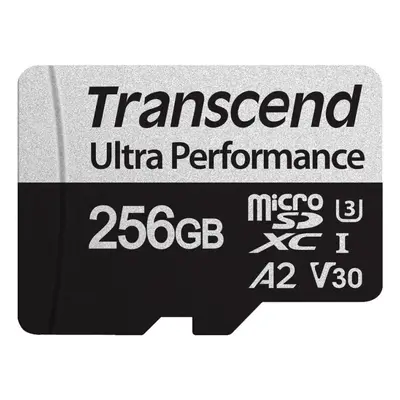 Paměťová karta Transcend microSDXC 256GB 340S + SD adaptér