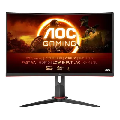 Monitor 27" AOC C27G2Z3/BK Gaming