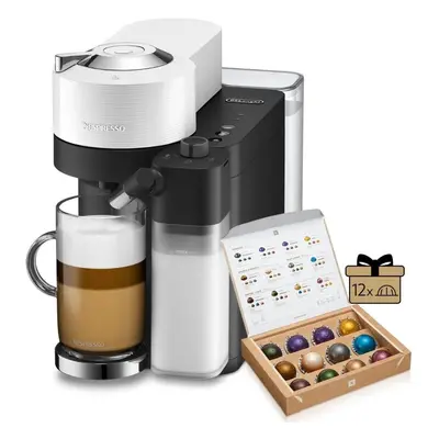 Kávovar na kapsle Nespresso De'Longhi Vertuo Lattissima White ENV300.W