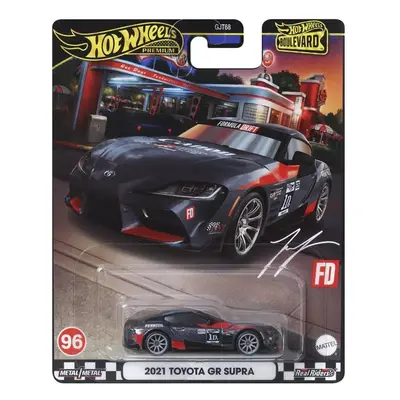 Hot Wheels BOULEVARD 2021 TOYOTA GR SUPRA, Mattel HRT56