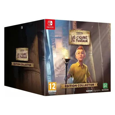 Hra na konzoli Tintin Reporter: Cigars of the Pharaoh: Collectors Edition - Nintendo Switch