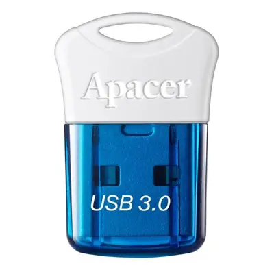 Apacer USB flash disk, USB 3.0, 32GB, AH157, modrý, AP32GAH157U-1, USB A, s krytkou